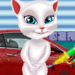 Revamp Angela's Car with a Fun Car Cleaning and Makeover Game - Play Now on Maky.club