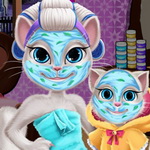 Transform Angela and Her Baby with a Real Makeover Game | Play Now on Maky Club