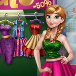 Find the Perfect Dress and Accessories for Anna's Date in our Shopping Game - Play Now!