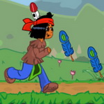 Escape the Bison in Apachiri Run - A Fun Native American Runner Game for All Ages on Maky Club