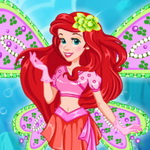 Dress Up Ariel for a Magical Night at the Fantasy Forest Prom - Play Now on Maky.club
