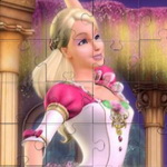 Piece Together a Beautiful Picture with Barbie Dancing Princess Jigsaw Puzzle Game