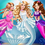Dive into Fun with Barbie in a Mermaid Tale Dress Up Game - Play Now on Maky.club