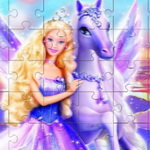 Play Barbie Princess Puzzle 2 - Fun Jigsaw Game with Barbie and the Magic of Pegasus