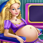 Experience the Journey of Barbie Rapunzel's Antenatal Care Game - Play Now!