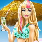 Barbie Superhero Beach Vacation: Dress Up, Decorate and Relax in the Sun!