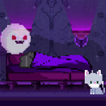 Play Cat and Ghosts - An Addictive Old-School Arcade Game on Maky.club