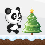 Join the Christmas Adventure with Brave Panda in Christmas Panda Run - Play Now at Maky.club