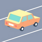 Cute Road: Endless Runner Game - Avoid Cars and Drive to High Scores