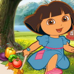 Join Dora on her Farm Adventure and Collect Crops in Harvest Season Game - Play Now on Maky Club