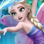 Dress Up Frozen Elsa as a Magical Fairy Princess - Play Now on Maky.club