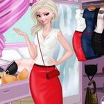 Dress Up Elsa for Her First Day at Work and Decorate Her Office | Play Elsa Job Dress Up Game - Maky Club