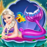 Dress Up Elsa the Mermaid and Find Her Prince - Play Now on Maky.club