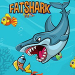 Feed the Starving Shark and Avoid Bombs in this Fun HTML5 Game - Play Fat Shark Now!