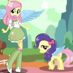 Dress up Fluttershy from My Little Pony - Play Now on Maky Club