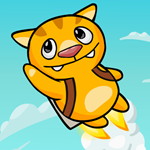 Join Tom on his Sky Adventure: Play Flying Cat Game Online Now!