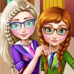 Frozen College Makeover: Get Elsa and Anna Ready for Classes with Relaxing Spa Treatment and Flawless Beauty Secrets