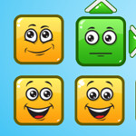 Transform Red Blocks into Green in Happy Blocks - Addictive H5 Puzzle Game | Play Now on Maky.club