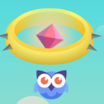 Hop Hero: Fly and Collect Gems with the Funny Owl in this HTML5 Game | Play Now on Maky Club