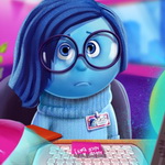 Boost Inside Out Sadness' Mood with Fashionable Office Attire in this Game!