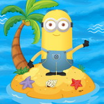 Minions Go Across the Pacific Ocean: Help Minion Jump to Safety and Avoid the Waves