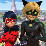 Discover the Hidden Letters with Miraculous Ladybug and Cat Noir - Play Now on Maky.club!