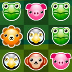 Play Pet Party Columns - Addictive HTML5 Puzzle Game for Endless Fun