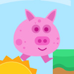Pig Run - Help the Pink Pig Collect Keys for Home Adventure | Maky Club