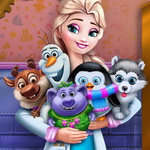 Wash and Play with Elsa's Toys Factory Game - Help Elsa Clean Her Cute Toys!