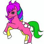 Pony Coloring Book 3 - Color Cute Ponies in this New Online Game | Maky.club