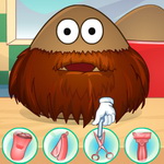 Pou's Shave Time - Help Pou Groom in this Fun HTML5 Game | Play Now on Maky.club