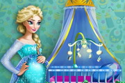 Pregnant Elsa Room Decoration Game - Design a Cute and Fashionable Baby Room