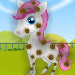 Get Your Pony Ready for the Hurdles Match with Pretty Pony Day Care - Play Now on Maky.club