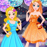 Get Ready to Party: Dress up Disney Princesses for Graduation Prom on Maky.club
