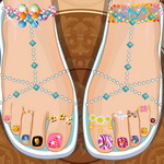 Get Perfectly Polished Toes with Rapunzel Pedicure Game - Play Now at Maky.club