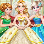 Design the Perfect Wedding Look for Rapunzel and Her Bridesmaids in this Dress-Up Game