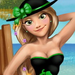 Get Rapunzel Ready for the Beach: Choose the Best Bikini in Rapunzel's Seaside Resort Game - Play Now!