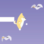 Reservoir Dog: Jump on Birds and Score High - Play Now on Maky.club