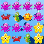 Sea Match 3 - Connect and Collect Same Sea Animals in this Addictive HTML5 Game at Maky.club