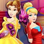 Shop for Disney Masquerade Outfits with Cinderella and Belle - Play Now!