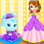 Clean and Dress Up Sofia's Cute Rabbit Pet Game - Play Now on Maky Club
