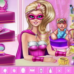 Organize Super Barbie's Makeup Room and Get Her Ready for a Date with Ken - Play Now!