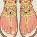Get Stunning Toe Nail Designs for Parties - Play Now on Maky.club
