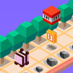 Isometric Zoo Run: Collect Coins and Unlock Cute Animals in this Endless Runner Game - Play Now on Maky Club